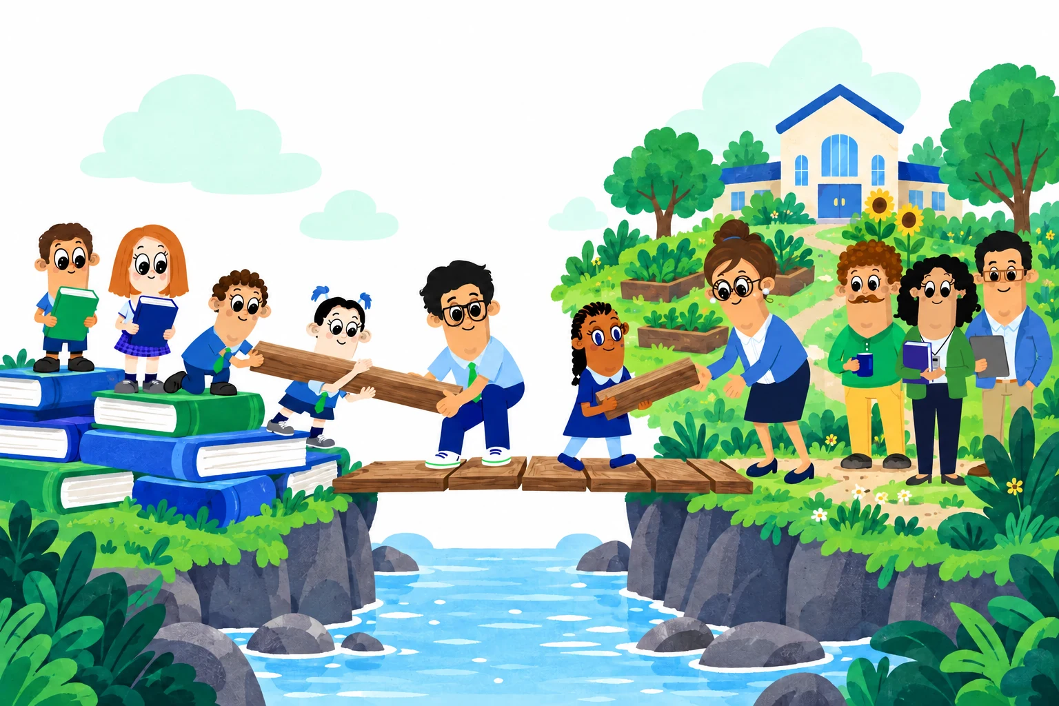 Brand learners building a bridge to new education opportunities